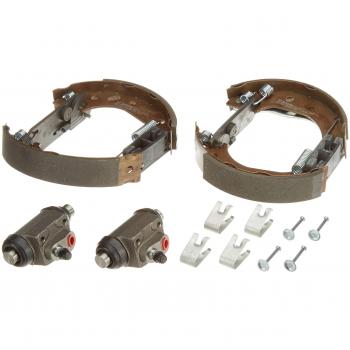 Kit de freno trasero de tambor BOSCH 0 204 114 600, incluye zapatas de freno premontadas, compatible con sistemas de frenos de tambor