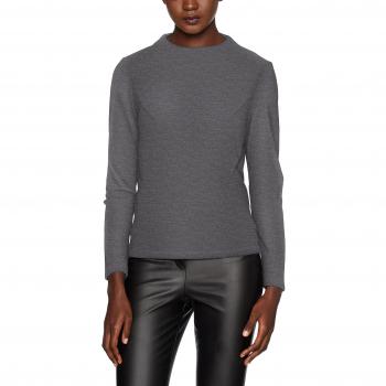 VILA CLOTHES Vifaunas L/s High Neck Top-Fav, Camisa Manga Larga para Mujer, Multicolor