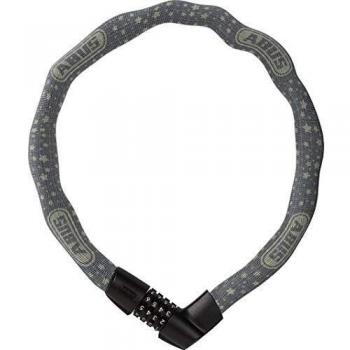 Abus Tresor 1385/75 Grey Star Chain Lock (6mm)