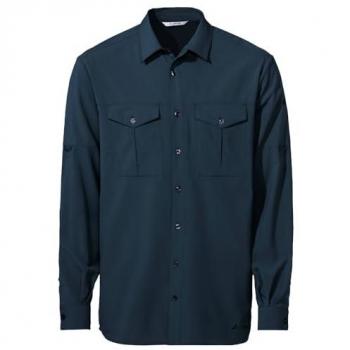 Vaude Men's Long Sleeve Rosemoor II Shirt - Dark Sea Blue - Size L