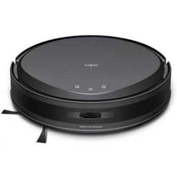 TP-Link Tapo RV20 Max - Robot Aspirador y Trapeador 5300Pa con Navegación MagSlim™ LiDAR, Diseño Ultrafino de 83 mm, Limpieza Personalizable y Carga Automática