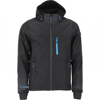 Peak Mountain Fleece-Lined Softshell Jacket