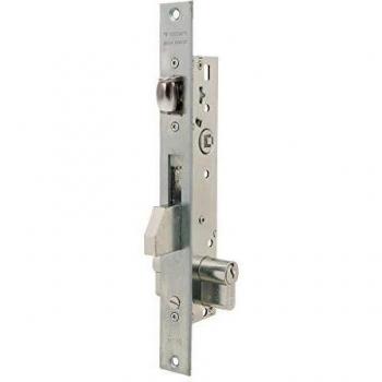 Tesa Assa Abloy 2216253AI Cerradura Monopunto De Palanca Basculante Para Perfiles metálicos Inoxidable Entrada 25 mm 2216