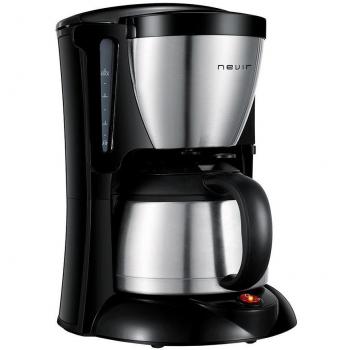 Cafetera de Goteo Nevir NVR-1133TCM con Jarra Termo, Capacidad para 12 Tazas, Potencia 800W