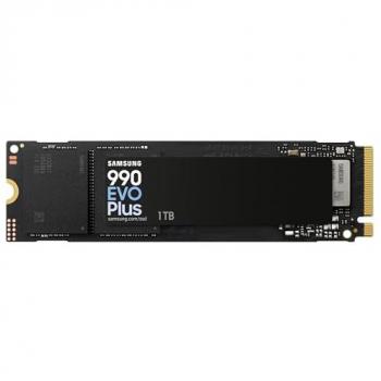 SAMSUNG 990 EVO PLUS 1TB PCIe 4.0/5.0 Hybrid NVMe SSD M.2 2280 - MZ-V9S1T0BW - Read 7150MB/s, Write