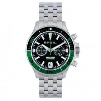 Breil reloj Manta P.R.O. Chrono 42mm negro cuarzo acero TW2014