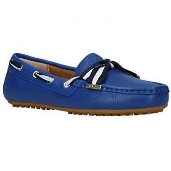 Ralph Lauren Becka,Mocasin para Mujer 36 Azul