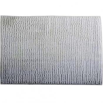 Alfombra de baño Chenille 40x60 cm Blanco