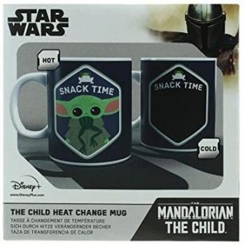 Paladone PP7337MAN Mandalorian The Child Heat Change Coffee Mug, Baby Yoda The Bounty, 300ml