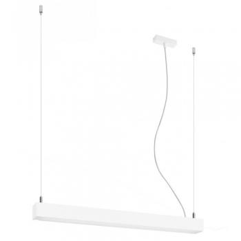 Plafón LED integrado Pinne Acero Negro 1 bombilla 150cm