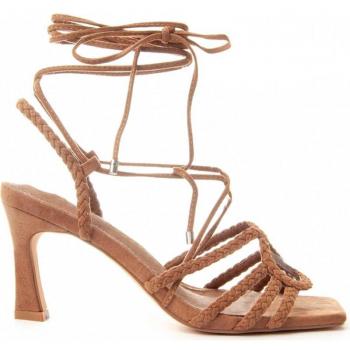 Sandalias de Mujer Montevita Sanndal8 Marrón con Tacón
