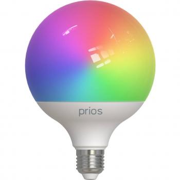 Bombilla LED Inteligente E27 G125 9W RGB Tuya WLAN Opaca CCT