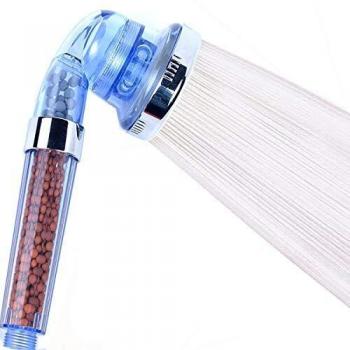 RYTECH Alcachofa de Ducha con Filtro Mineral, Cabezal de Mano Alta Presión, Conexión Universal de Tamaño de Alcachofa de Ducha, 3 Modos Masaje SPA de Alta Presión que Ahorra Agua
