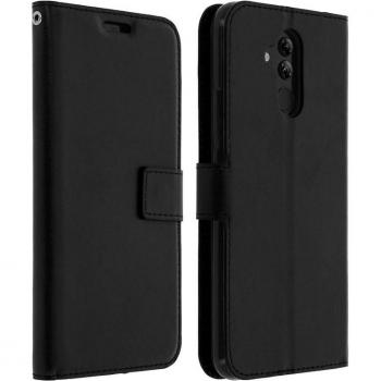 Funda Cartera Vintage Negra para Huawei Mate 20 Lite