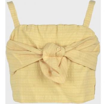 Top de niña amarillo con rayas de La Ormiga