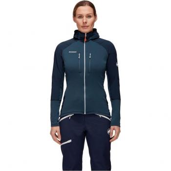Chaqueta de montaña para mujer Mammut Eiswand Advanced con forro polar y capucha