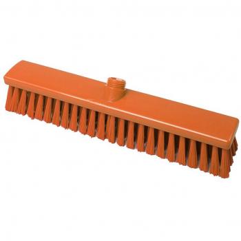 Maya Professional Tools 15009-7 Cepillo Barrendero Fibra Semidura, 400 x 60 mm, Naranja