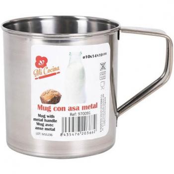 Taza con Asa de Metal 10cm Mi Cocina Privilege