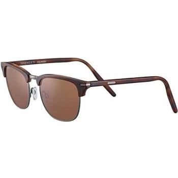 Serengeti ALRAY Matte Brown Tortoise Matte Dark 55/22/145 unisex Sunglasses