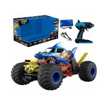 Monster Truck RC Tiburón - Alta Velocidad - Escala 1:10 - Coche Radiocontrol