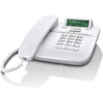 Gigaset DA610 - Teléfono analógico con manos libres, negro