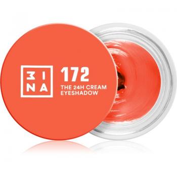 3INA - The 24H Cream Eyeshadow Tono 172 - Electric Orange 3 Ml