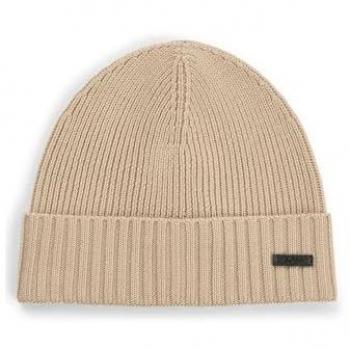 Boss Orange Fati Mens Beanie - Light Beige - One Size - Male