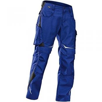 Pantalón de trabajo Kübler Pulsschlag 2324 azul cian/negro, talla 56