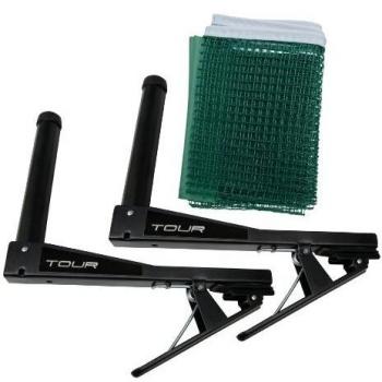 DUNLOP AC Tour Net & Post Set - Kit de Ping Pong