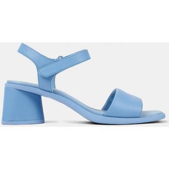 Sandalias de tacón de mujer de piel lisas