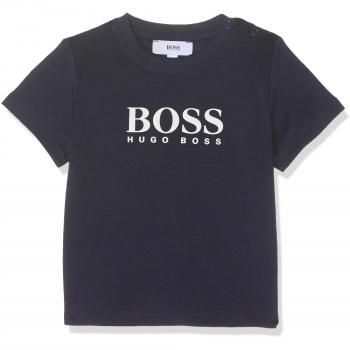 BOSS tee-Shirt, Camiseta para Bebés, Azul