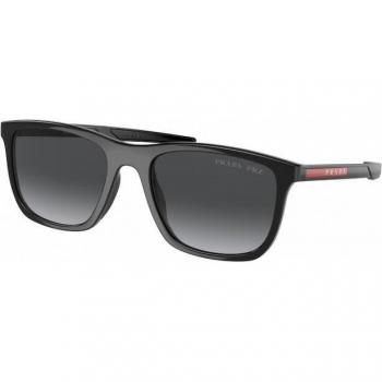 Prada Linea Rossa PS10WS 1AB-06G 54mm Black Square Men's Sunglasses