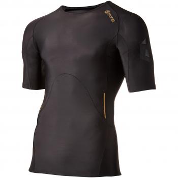 Skins ZB99320040014 Camiseta, Hombre, Negro