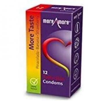Preservativos Tasty Skin (12 pcs) MoreAmore 41866