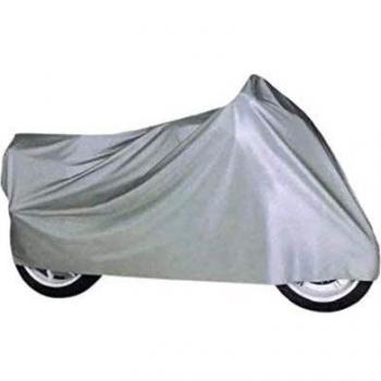 AUTOZOCO Funda para Moto Impermeable a Prueba de Polvo Anti-UV - Ligera - Funda para Interiores con Uso polivalente - Funda Ligera para Motocicletas - 230x