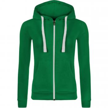 WearAll - Mujeres Manga Sudadera Cordones anchos - Jade - 42