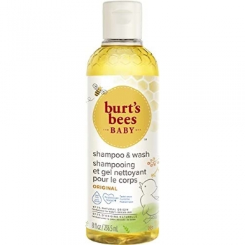 Burt’s Bees Baby Shampoo and Wash | Baby Wash for Hair and Body | Gentle for Daily Care | Tear Free Baby Bath| Paediatrician-Tested |Original| 236 ml