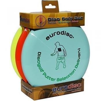 New Games - Frisbeesport Disques de Golf Set Haute Qualite Disco, Unisex Adulto, Multicolor, Talla única