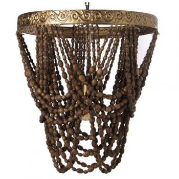 Lámpara de Techo Araña Marrón 60 W 60 x 74 x 60 cm Oro Metal