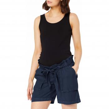 MAMALICIOUS Mlbethune Woven Shorts A, Pantalon Corto Premama para Mujer, Azul Navy Blazer, 44