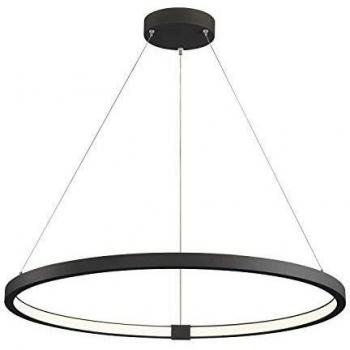 Luminaria LED Colgante SLV ONE 80 DALI 35W 3000K Negro 2200lm 800mm