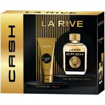 La Rive Cash for Men Gift Set - EDT 100ml + 100ml Shower Gel - New Arrival