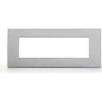 Placa Cuadrada 7 Módulos Antracita Bticino Livinglight LNA4807AR