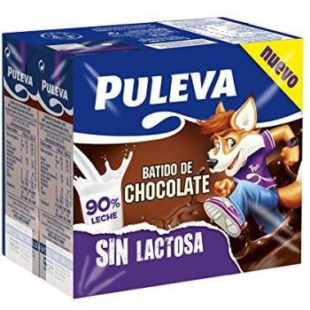 Puleva Batido de Chocolate sin Lactosa, 6 x 200ml