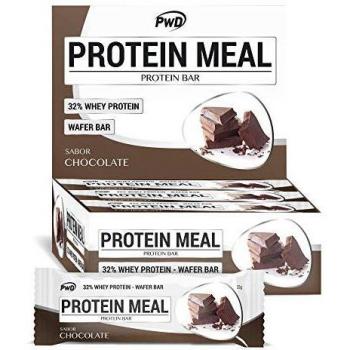 Barritas de Proteína con Sabor a Chocolate - Pwd Nutrition, Paquete de 12 Unidades