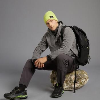 Mountain PRO - Chaqueta softshell de montaña para hombre, resistente al agua, transpirable, con capucha ajustable y múltiples bolsillos
