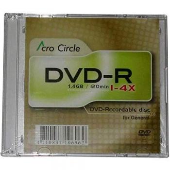 Sin marca Mini DVD-R 4X ACROCIRCLE 8CM Caja Pack 40 UDS