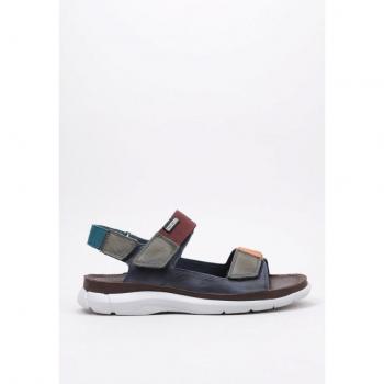 Sandalia Hombre Pikolinos OROPESA M3R-0093C3 en Cuero Auténtico, Color Azul, Talla 45