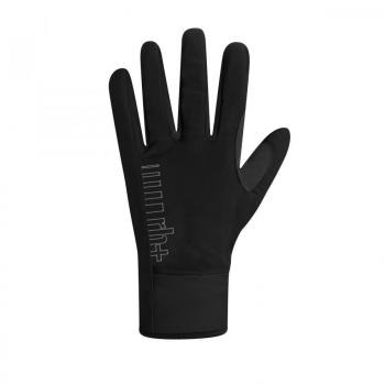 RH + Zero Winter Glv, guantes ciclismo hombre, Hombre, Zero Winter Glv, negro / negro