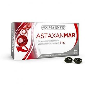 MARNYS Astaxanmar 4mg de Astaxantina Natural Antioxidante 30 Cápsulas